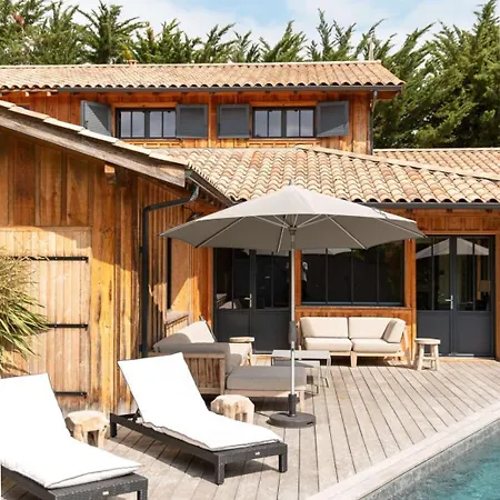 Palombes Au Cap Ferret Charming With Swimming Pool Villa