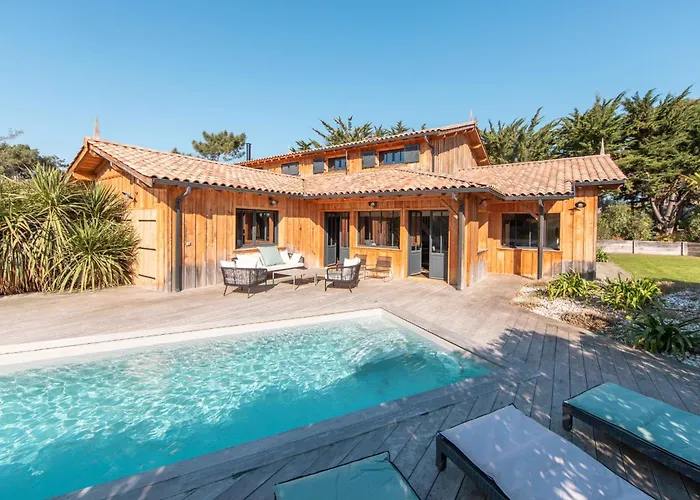 Palombes Au Cap Ferret Charming With Swimming Pool Villa *